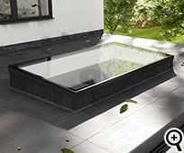 example Korniche Flat Roof Skylight