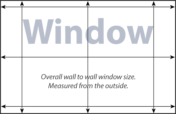 Modern UPVC windows: DIY window measuring sheet